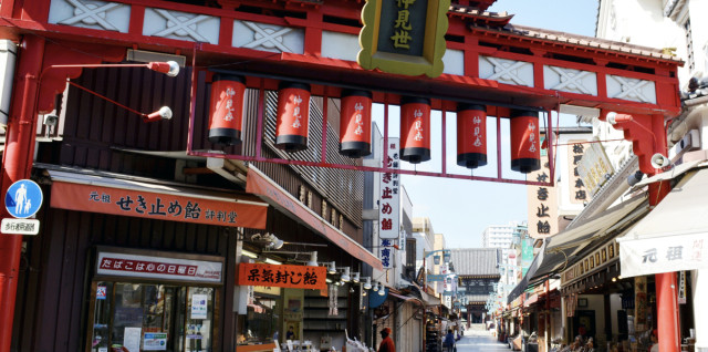 川崎大師 仲見世通り